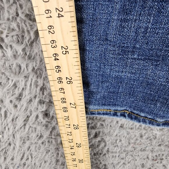 Levis Jeans Womens 33 Blue 711 Stretch Denim Skinny *Read* - Picture 7 of 14